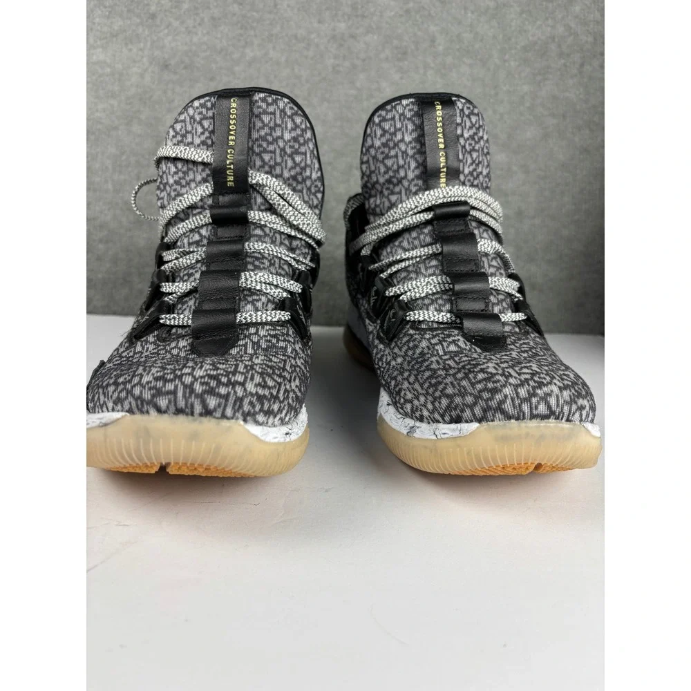 Crossover Culture Sniper LP2 Basketball Shoes Size 9 Black White Geometric